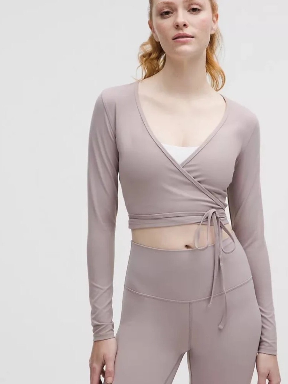 [Worn Once!] Lululemon Nulu Long-Sleeve Cropped Wrap